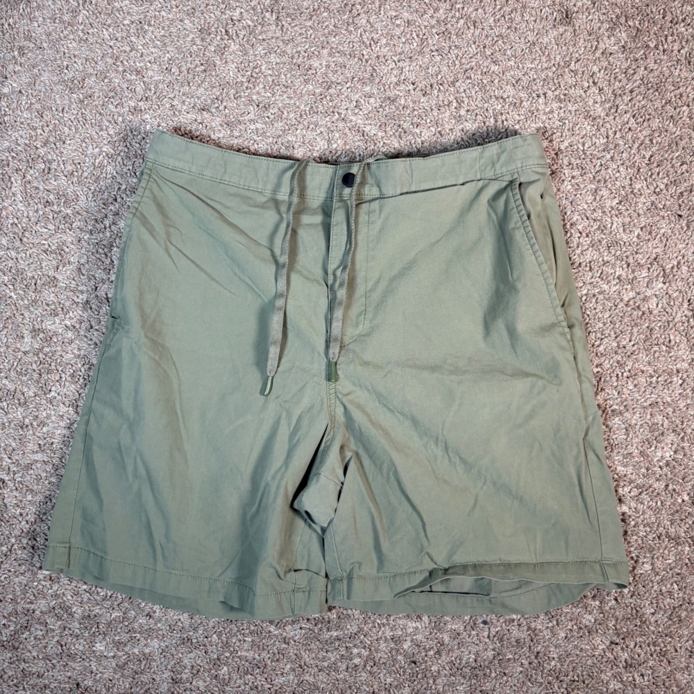 Old‎ Navy Mens Hybrid Shorts Drawstring Casual Olive Green Size 32